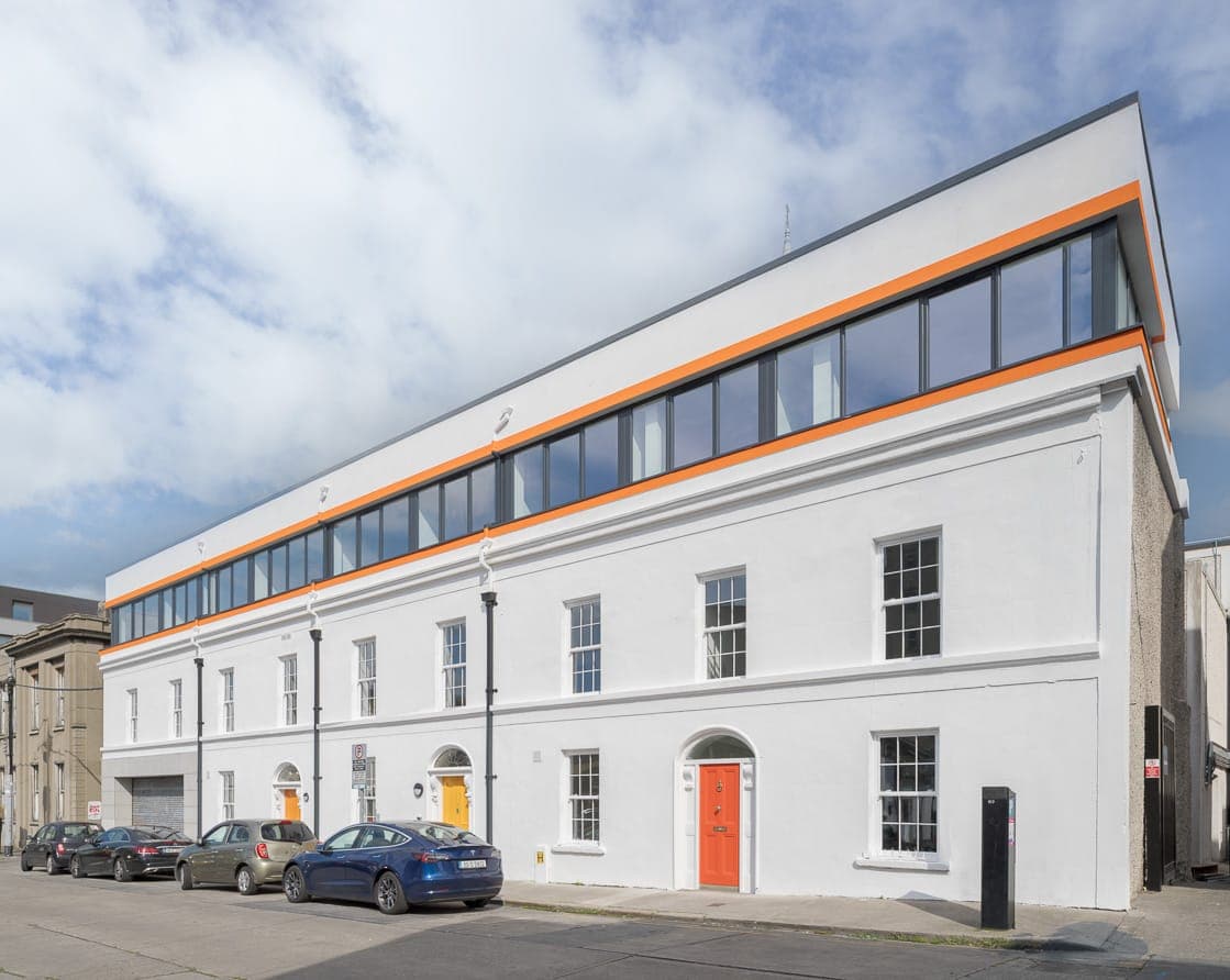 Exterior of Clock Lane House, Dun Laoghaire