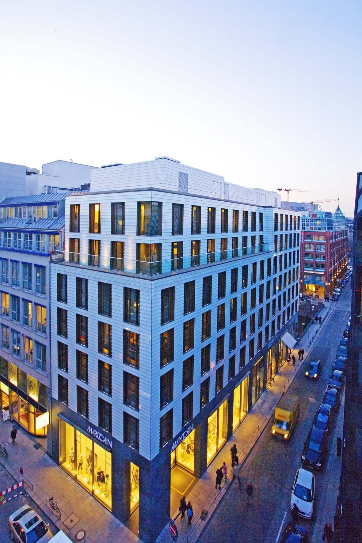 Neuer Wall retail and office property, Hamburg
