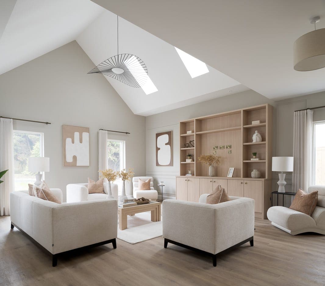 Interior of a five-bedroom house at Pinehurst