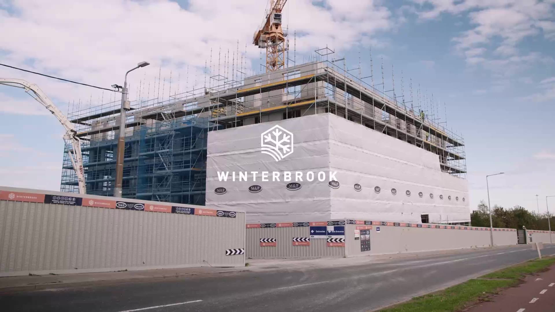 Highpoint Park under construction on Leopardstown Road
